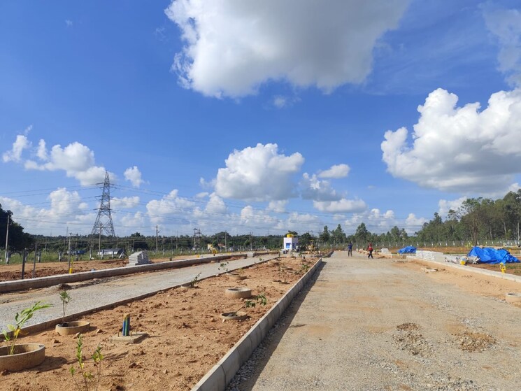 undefined, hesaraghatta  1200 Sq.Ft. Plot In Hesaraghatta Bangalore 9551941