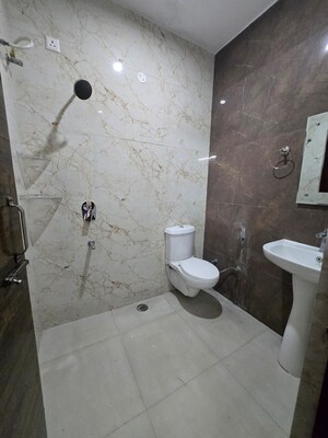 Bathroom in 3 BHK Apartment at Dhakoli – for Sale