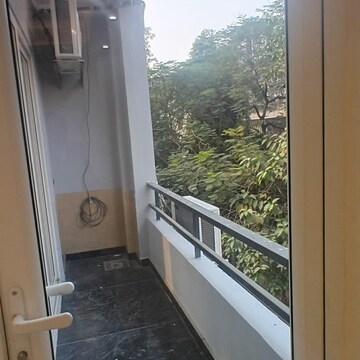 Balcony in 2 BHK Builder Floor at Lajpat Nagar – for Rent