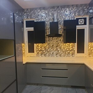 Kitchen in 2 BHK Builder Floor at Lajpat Nagar – for Rent