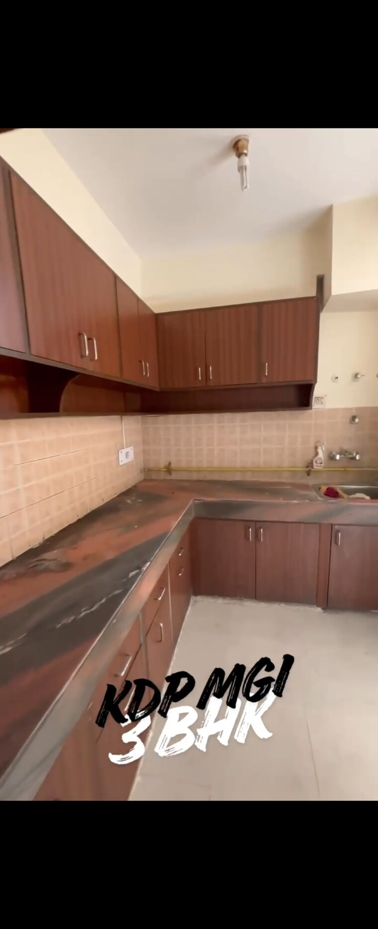 Kitchen, mgi-gharaunda 3 Bedroom 751 Sq.Ft. Apartment In Raj Nagar Extension Ghaziabad 9552071
