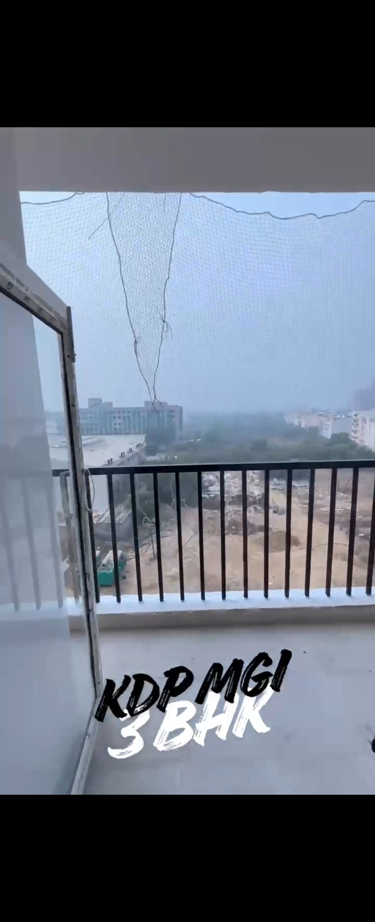 Balcony, mgi-gharaunda 3 Bedroom 751 Sq.Ft. Apartment In Raj Nagar Extension Ghaziabad 9552071