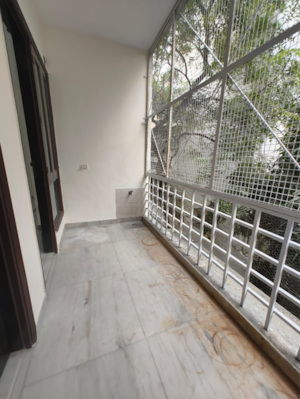 Balcony in 2 BHK Independent House at Lajpat Nagar – for Rent