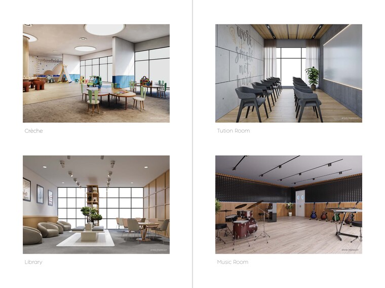 Kitchen, mantra-melange 3 Bedroom 1177 Sq.Ft. Apartment In Kharadi Pune 9552080