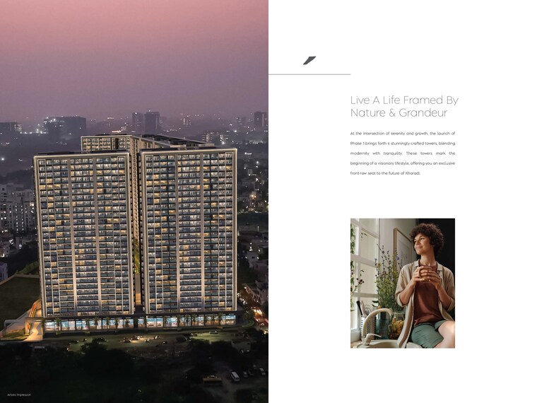 Exterior View, mantra-melange 3 Bedroom 1177 Sq.Ft. Apartment In Kharadi Pune 9552080