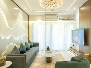 Living Room in 3 BHK Apartment at Mantra Melange, Kharadi – for Sale