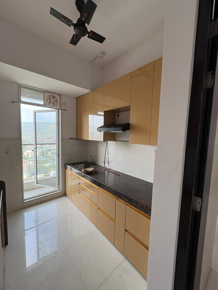 Kitchen, ashar-edge 1 Bedroom 490 Sq.Ft. Apartment In Pokhran Road No Two Thane 9552171