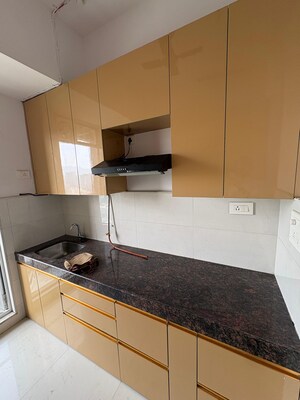 Kitchen in 1 BHK Apartment at Ashar Edge, Pokhran Road No Two – for Rent