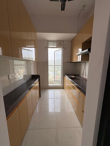 Kitchen in 1 BHK Apartment at Ashar Edge, Pokhran Road No Two – for Rent