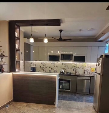 Kitchen in 3 BHK Apartment at Panchsheel Greens II, Sector 16 Greater Noida – for Rent