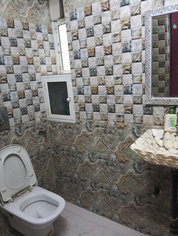 Bathroom in 2 BHK Apartment at Vidhi Apartment IP Extension, Ip Extension – for Rent