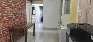 Bathroom in 3 BHK Apartment at Mount Everest Apartment, Bhakti Park – for Rent