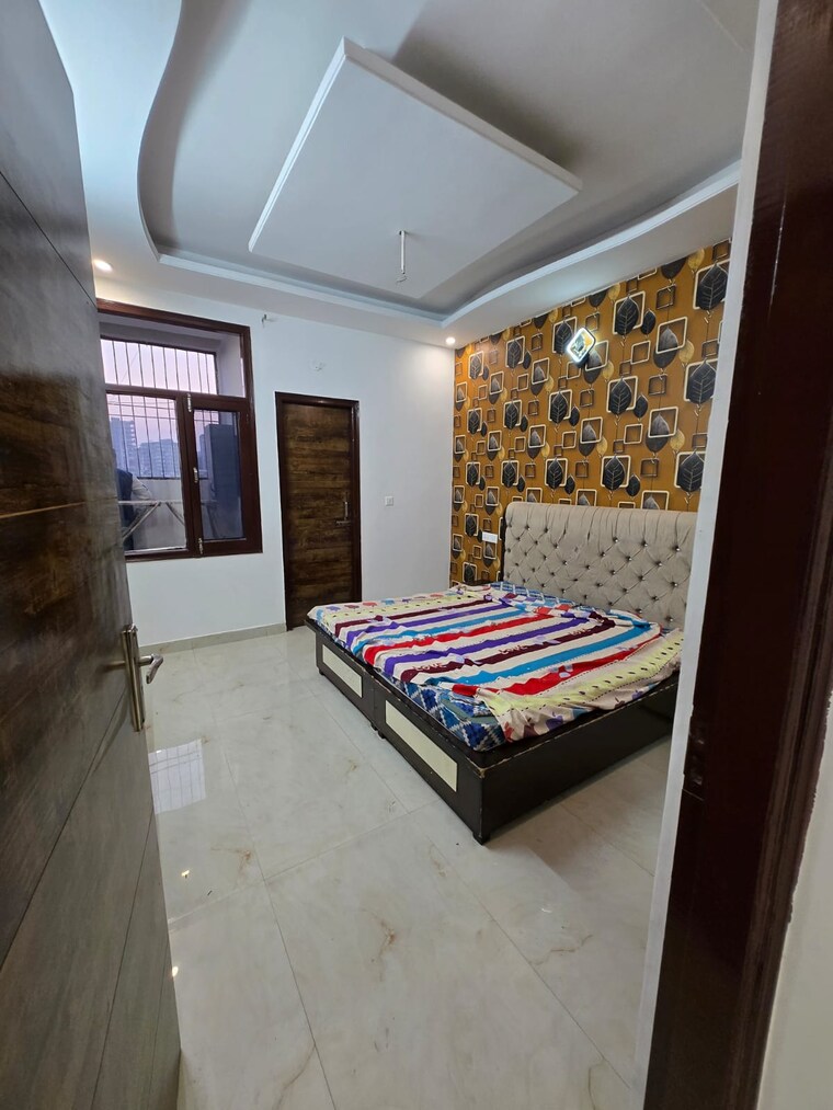 Bedroom, dhakoli 3 Bedroom 1350 Sq.Ft. Apartment In Dhakoli Zirakpur 9552254