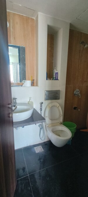 Bathroom in 3 BHK Apartment at Lodha Luxuria, Majiwada – for Sale