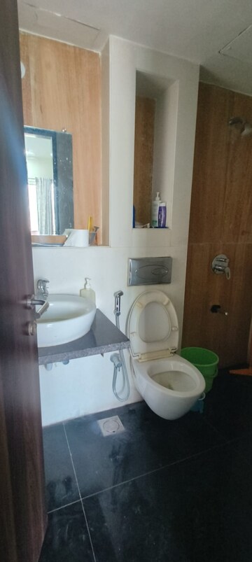 Bathroom in 3 BHK Apartment at Lodha Luxuria, Majiwada – for Sale