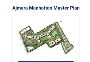 Master Plan in 2 BHK Apartment at Ajmera Manhattan, Bhakti Park – for Sale