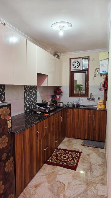 Kitchen in 2 BHK Builder Floor at Vishwakarma Colony – for Sale