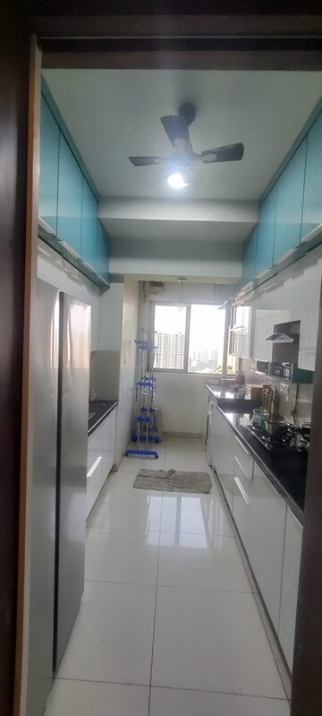 Kitchen in 3 BHK Apartment at Shapoorji Pallonji Vicinia, Powai – for Rent