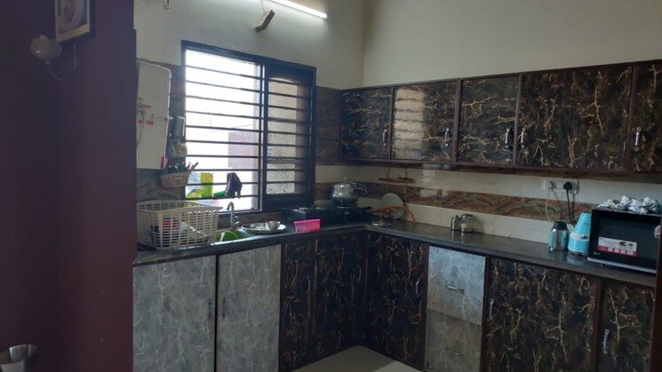 Kitchen, ganga nagar 3 Bedroom 120 Sq.Yd. Villa In Ganga Nagar Meerut 9073639