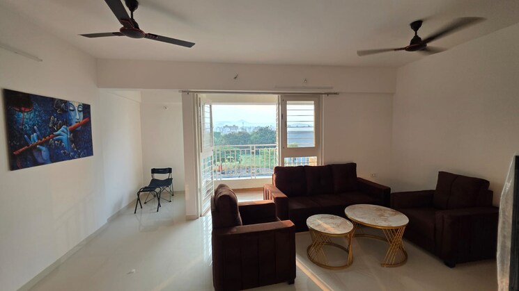 Living Room, ar-atlas 3 Bedroom 1058 Sq.Ft. Apartment In Wakad Pune 9552440