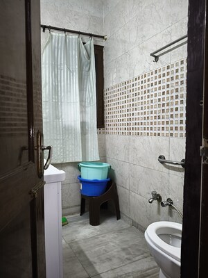 Bathroom in 3 BHK Apartment at Ip Extension – for Rent