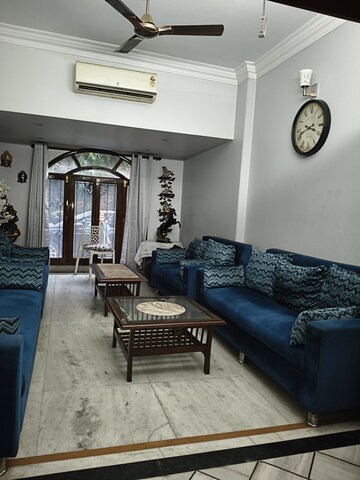 Living Room in 3 BHK Apartment at Ip Extension – for Rent