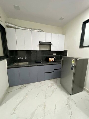 Kitchen in 1 BHK Builder Floor at Chattarpur – for Rent