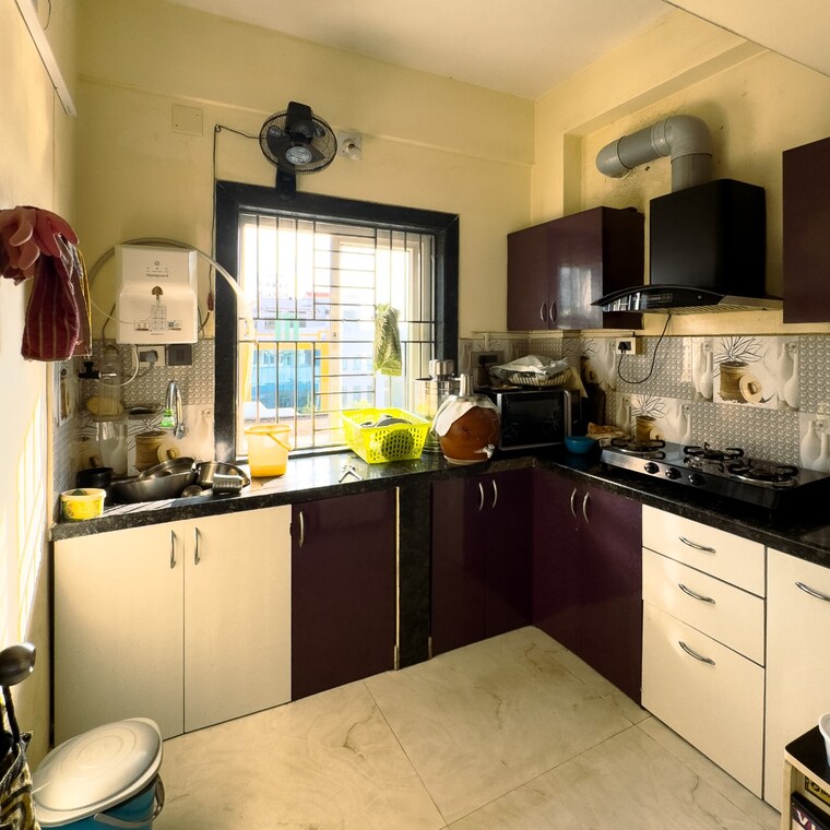 Kitchen, ashok nagar 3 Bedroom 1390 Sq.Ft. Apartment In Ashok Nagar Bhubaneswar 9552461