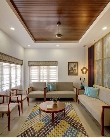 Living Room in 3 BHK Villa at Puthuppariyaram – for Sale