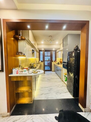 Kitchen in 4 BHK Builder Floor at Puri Vip Floors, Sector 81 – for Sale