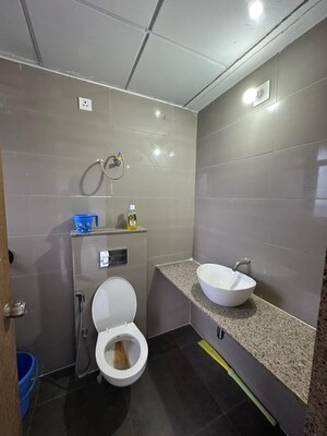 Bathroom in 3 BHK Apartment at Sp Ring Road – for Rent
