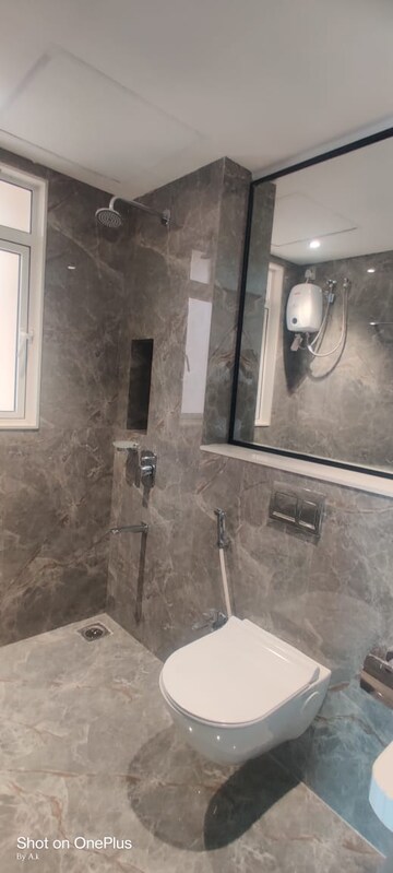 Bathroom in 2 BHK Apartment at Nahar Amaryllis Towers and Plaza, Chandivali – for Rent