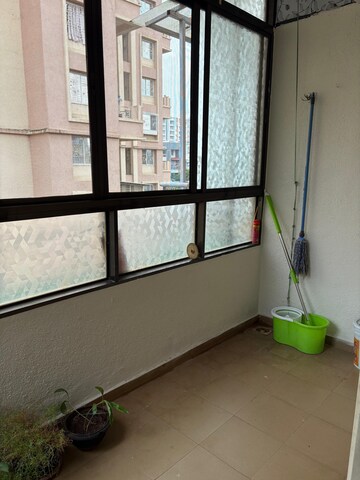 Balcony in 2 BHK Apartment at Goel Ganga Gyanganga, Rahatani – for Rent