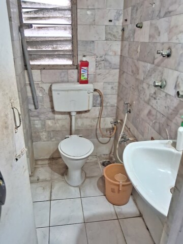 Bathroom in  Office Space at Punit Chambers, Vashi Sector 18 – for Rent