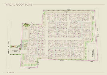 Master Plan in 2 BHK Apartment at SS Serenity Sarjapur, Sarjapur – for Sale