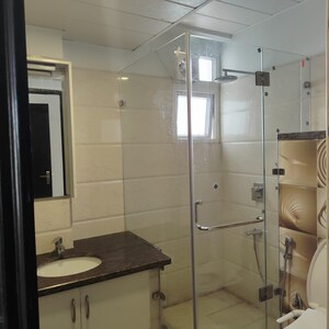 Bathroom in 3 BHK Apartment at Pacific Hills, Kishanpur – for Rent