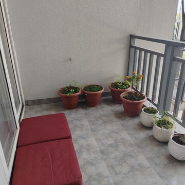 Balcony in 3 BHK Apartment at Pacific Hills, Kishanpur – for Rent