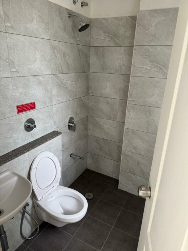 Bathroom, shela 3 Bedroom 1340 Sq.Ft. Apartment In Shela Ahmedabad 9552652