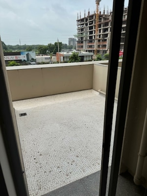 Balcony in 3 BHK Apartment at Shela – for Rent