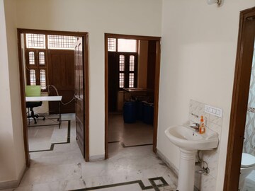 Living Room in 3 BHK Builder Floor at RWA Residential Society Sector 46, Sector 46 – for Rent