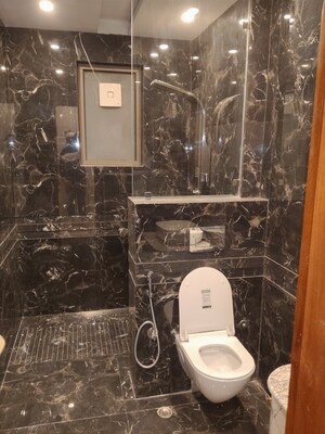 Bathroom in 4 BHK Builder Floor at DLF City Phase IV, Dlf Phase iv – for Rent