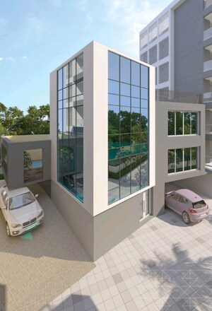 Terrace in 3 BHK Apartment at Patrapada – for Sale