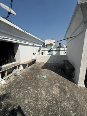 Terrace in 3 BHK Penthouse at Simran Orchid, Salunkhe Vihar Society – for Rent