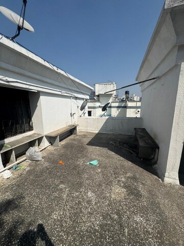 Terrace in 3 BHK Penthouse at Simran Orchid, Salunkhe Vihar Society – for Rent