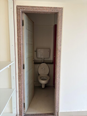 Bathroom in 2 BHK Apartment at Kanakia Spaces Niharika, Manpada – for Rent