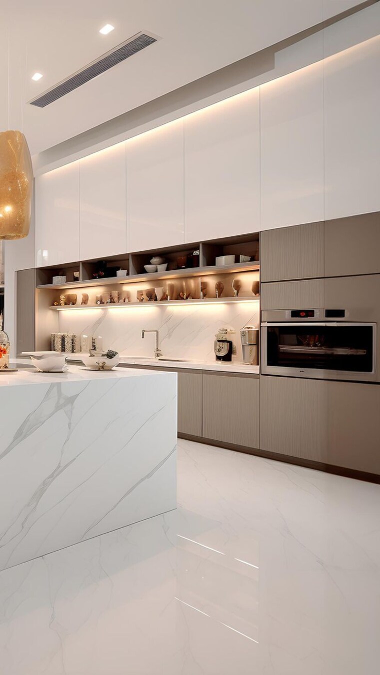 Kitchen, godrej-meridien 4 Bedroom 2026 Sq.Ft. Apartment In Sector 106 Gurgaon 9552764