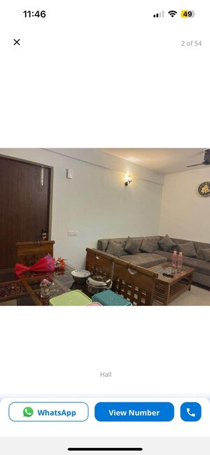 Living Room in 2 BHK Apartment at Excella Kutumb, Sultanpur Road – for Rent