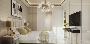 Bedroom in 4 BHK Apartment at Godrej Meridien, Sector 106 – for Sale