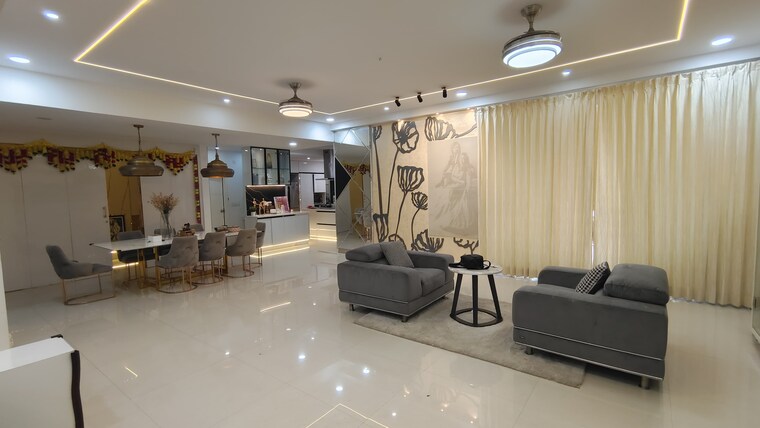 Living Room, ncc-urban-gardenia 4 Bedroom 3458 Sq.Ft. Apartment In Gachibowli Hyderabad 9552818