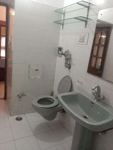 Bathroom in 1.5 BHK Independent House at Sector 18 – for Rent